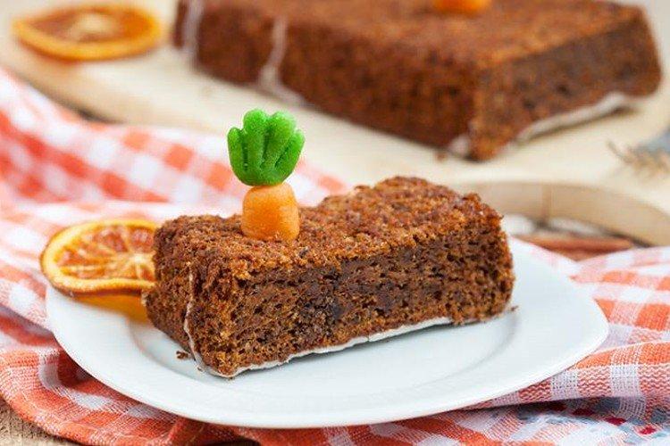 Carrot Cake with Almonds - What to Cook for a Child's Lunch Recipes