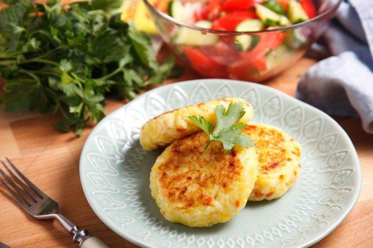 Rice Patties - What to Cook for a Child's Dinner