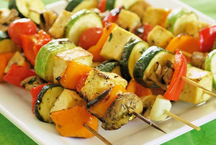 Kids' Vegetable Skewers - What to Cook for a Child's Dinner