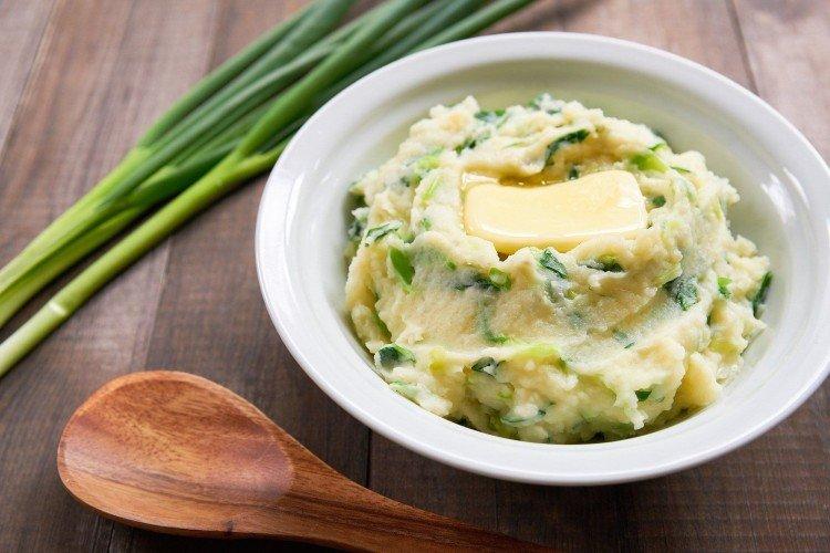 Potato and Cabbage Puree - What to Cook for a Child's Dinner