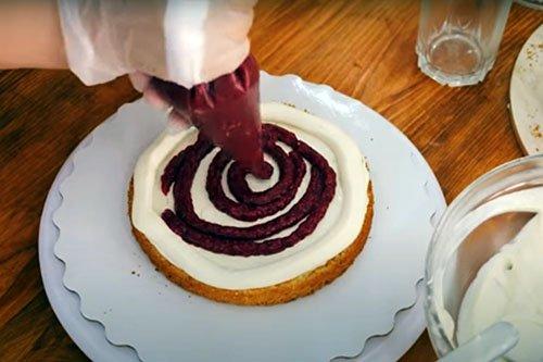 DIY Kids' Raspberry Plombir Cake - Step-by-Step Recipe