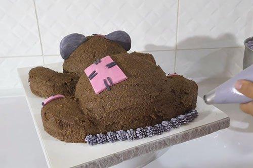 DIY Kids' Teddy Bear Cake - Step-by-Step Recipe