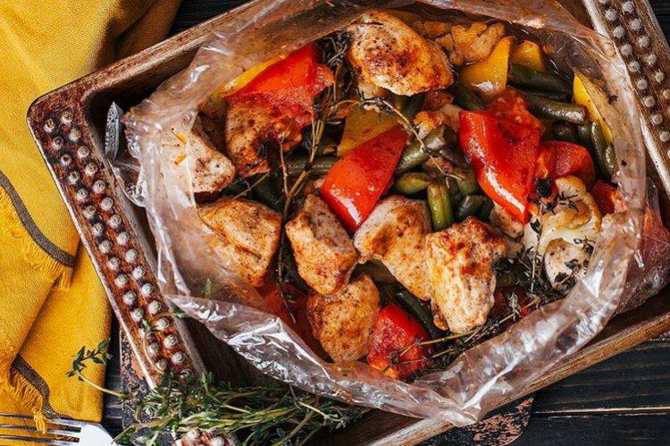 Chicken Breast with Vegetables - Dietary Dishes Recipes
