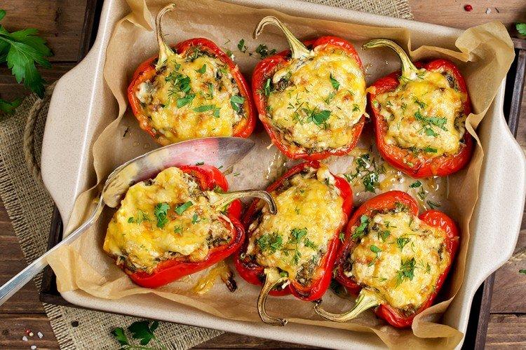 Peppers with Vegetables - Dietary Dishes Recipes
