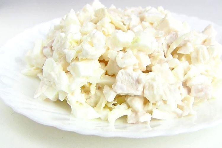 Ensalada dietética de proteínas - recetas