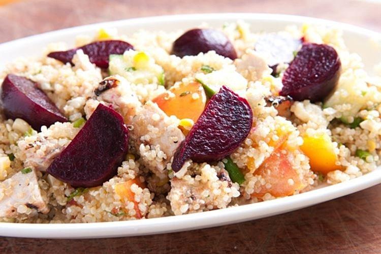 Ensalada dietética de remolacha y pomelo - recetas