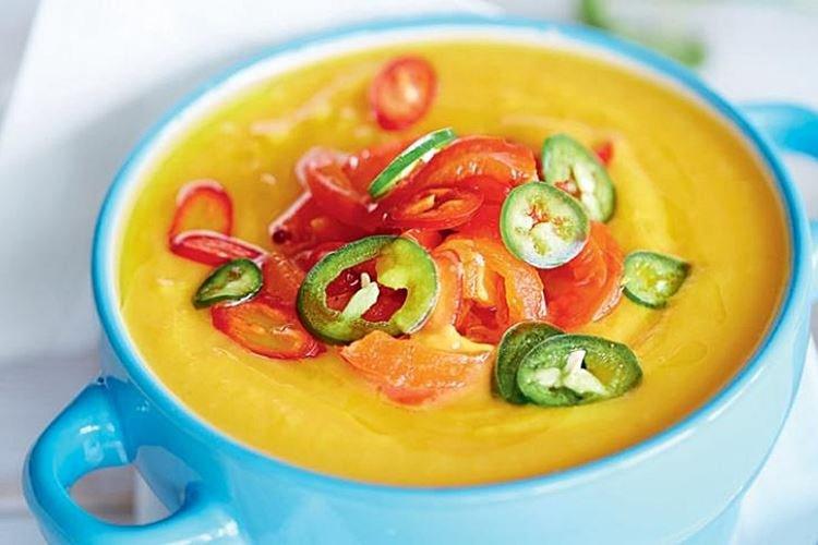 Diät-Kürbiscremesuppe - Rezepte