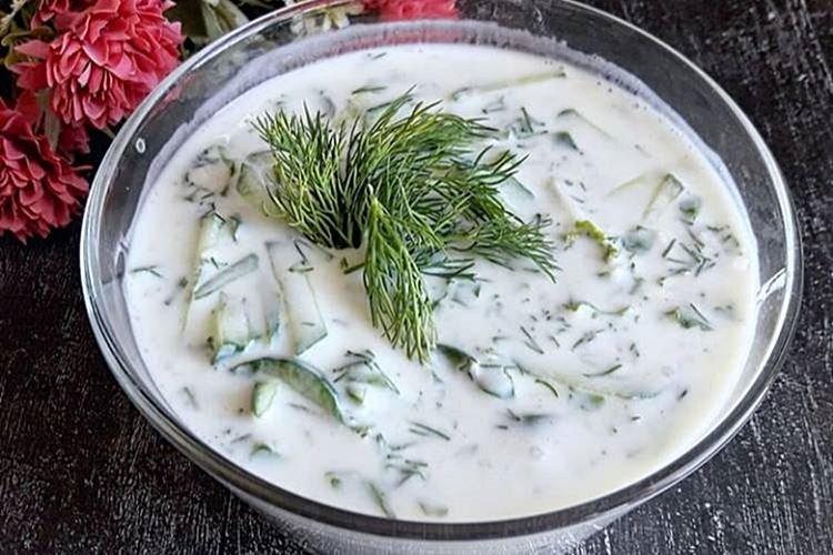 Kalte Suppe mit Kefir - Rezepte