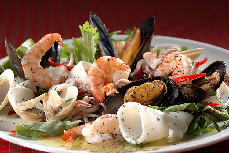 Ensalada de mariscos «Surtido»