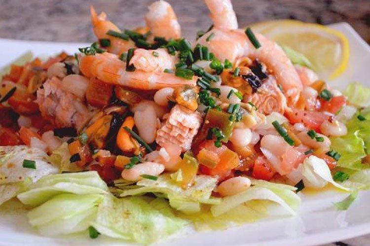 Mariscos «bajo abrigo»