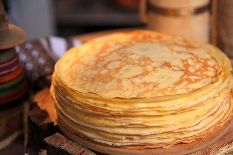 Crepes de Cuaresma con masa madre