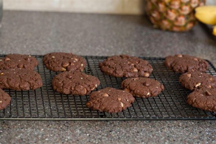 Galletas de chocolate sin harina