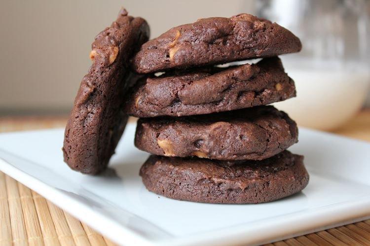 Galletas de chocolate con harina de arroz