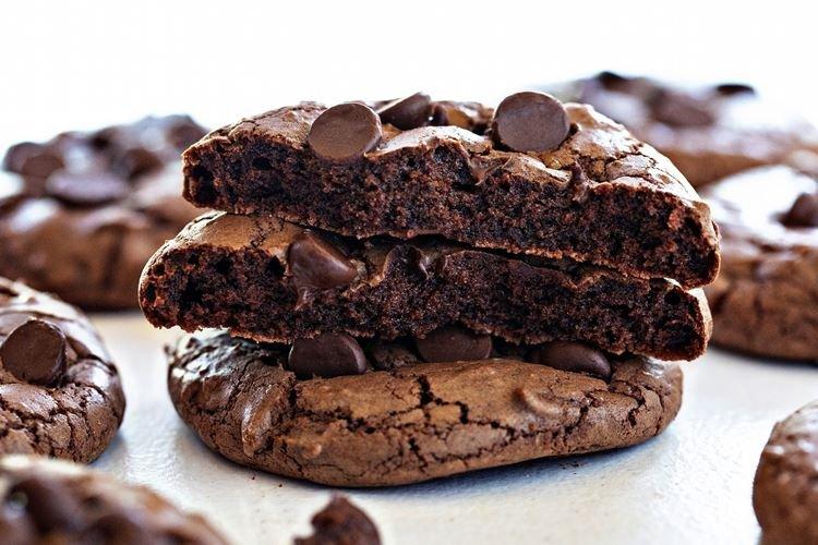 Galletas de chocolate sin huevos