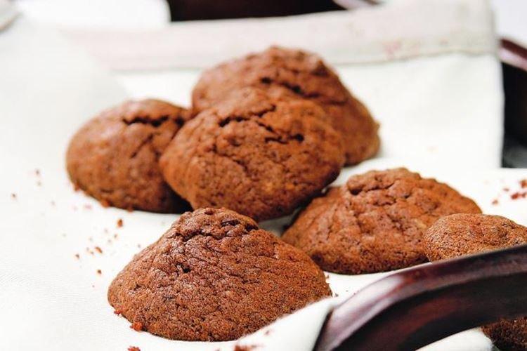 Galletas de chocolate con miel