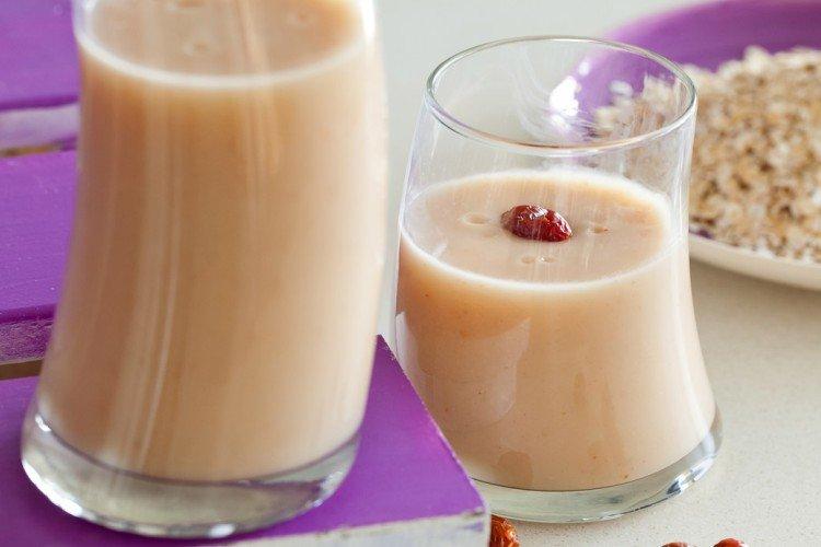 Kisel de avena en olla de cocción lenta