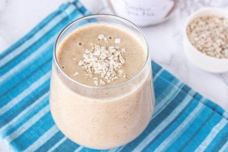 Kisel de avena con decocción de bayas