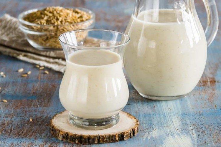 Kisel de avena con kéfir