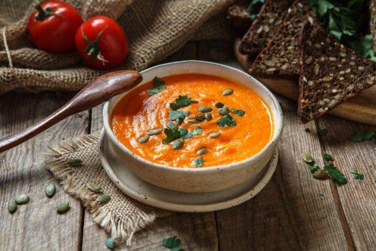 Sopa de calabaza de Cuaresma