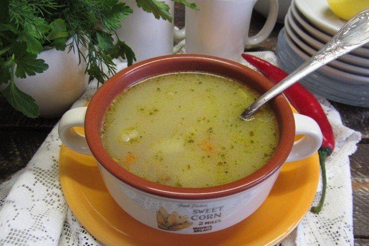 Sopa de Cuaresma con raíz de apio