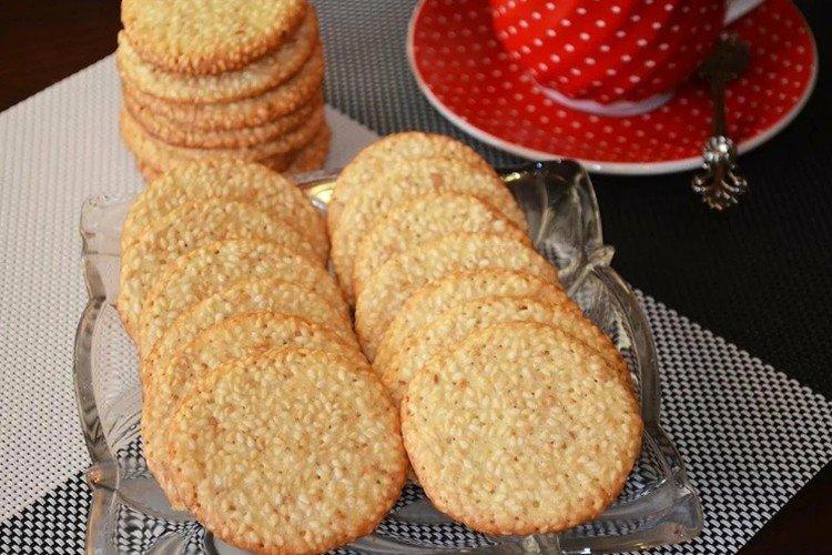 Galletas de Cuaresma de sésamo
