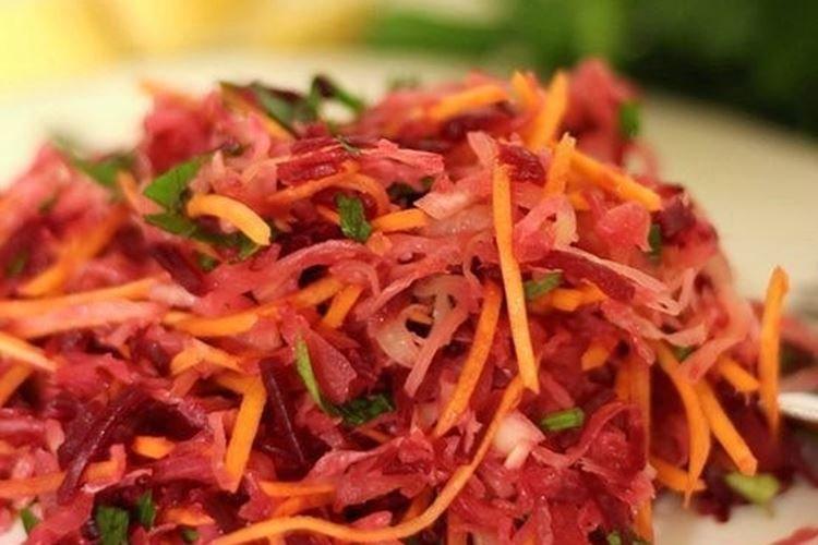 Ensalada de remolacha y chucrut