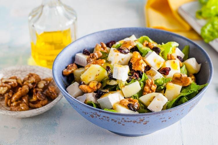 Apple, Brie, and Honey Salad