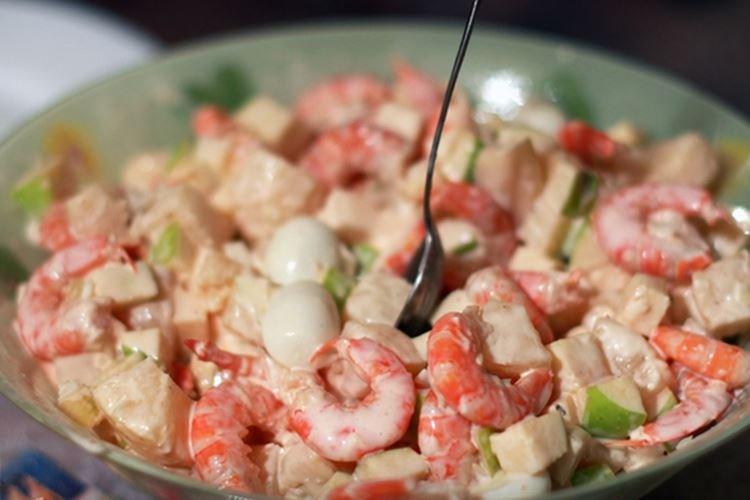 Shrimp and Apple Salad