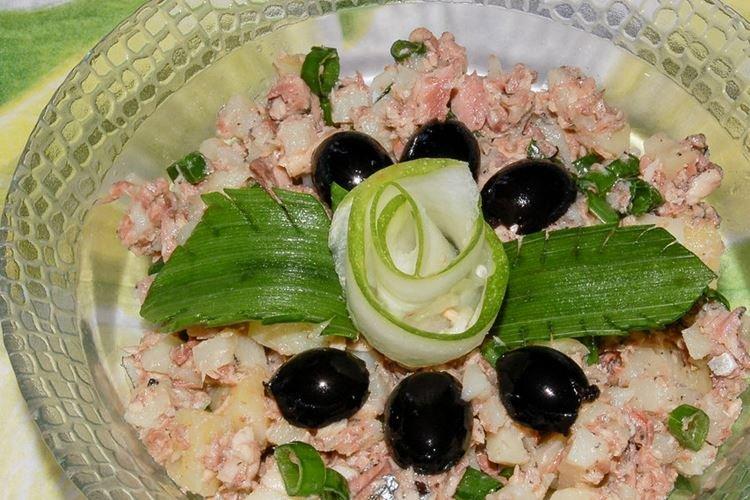 Canned Fish and Potato Salad