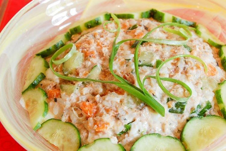 Canned Pink Salmon and Rice Salad