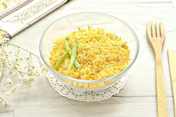 Canned Fish and Orange Salad