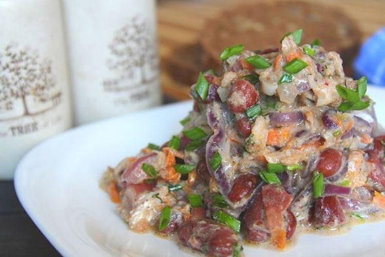 Canned Fish and Bean Salad