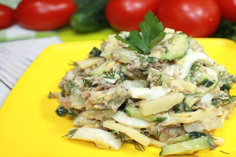 Canned Fish and Pineapple Salad