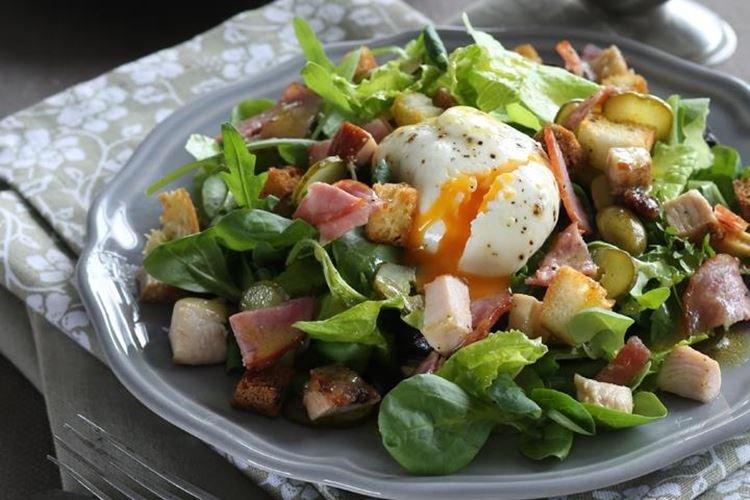 Sausage, Herb, and Egg Salad