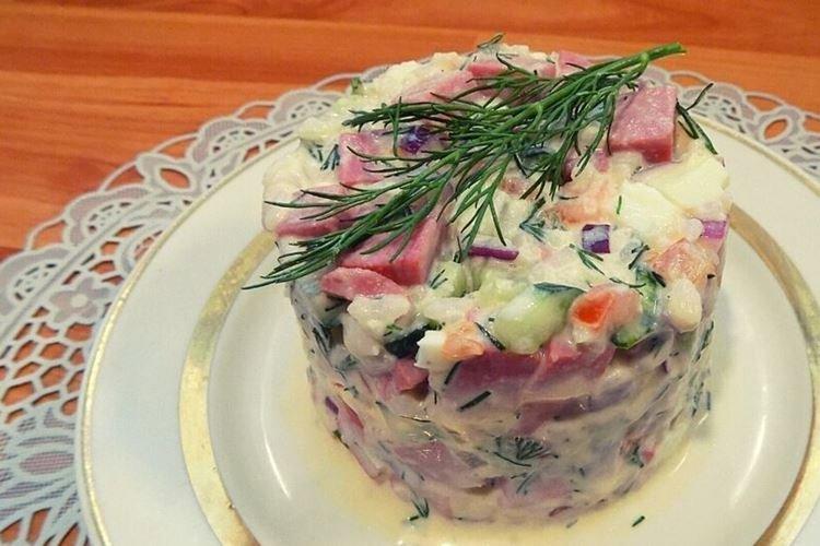 Sausage and Rice Salad