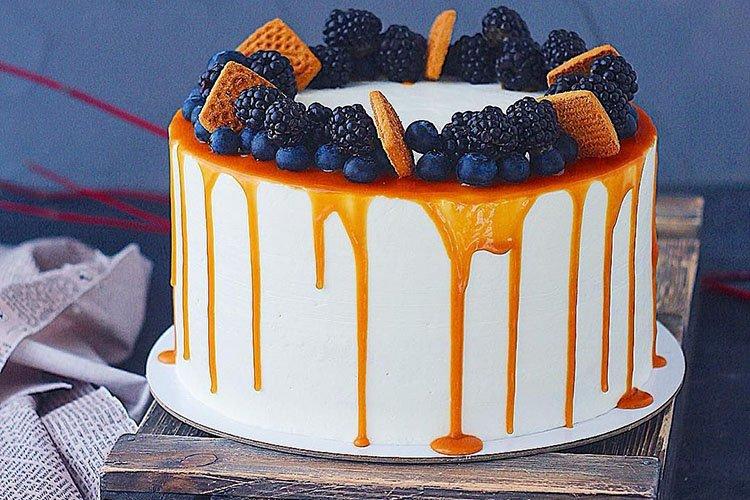 Crema agria rápida «Caramelo»