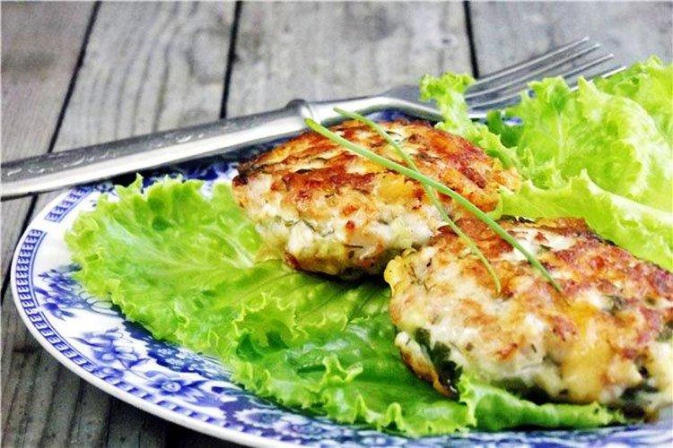 Chicken and Vegetable Cutlets