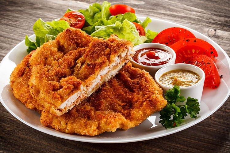 Chicken Fillet and Cottage Cheese Cutlets