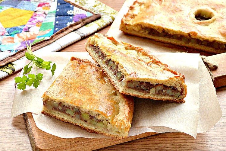 Kulebyaka de carne