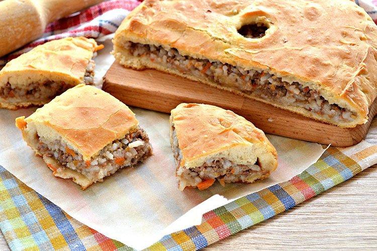 Pastel de carne con kéfir