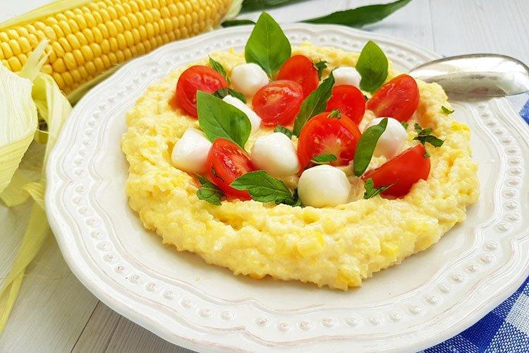 Corn Porridge with Vegetables