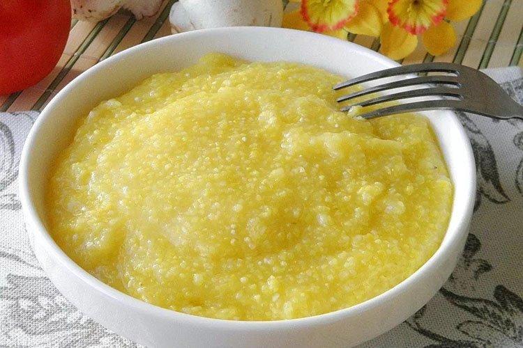 Corn Porridge with Milk in a Multicooker