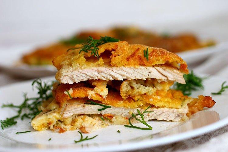 Hähnchenschnitzel mit Zitrone