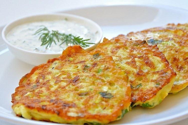 Tortitas de calabacín al horno