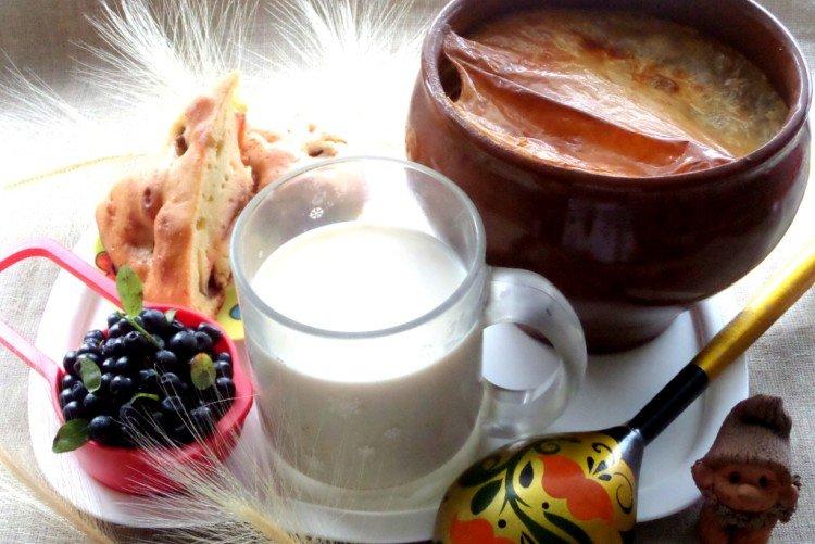 Baked Milk in the Oven