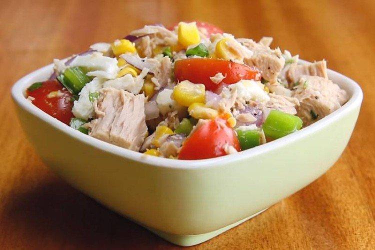 Tuna and Roasted Vegetable Fish Salad