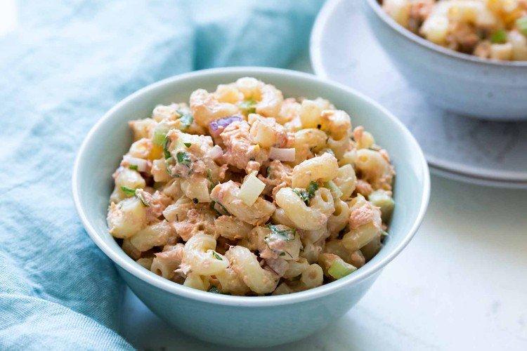 Fish Salad with Pasta
