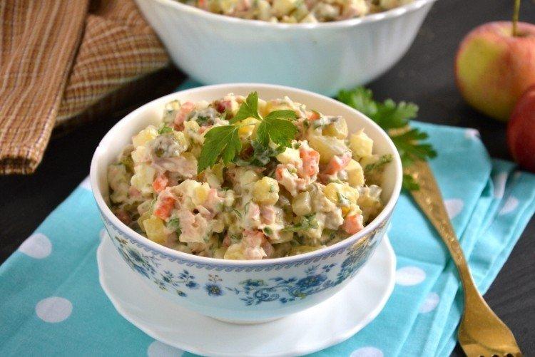Spanish Olivier Fish Salad