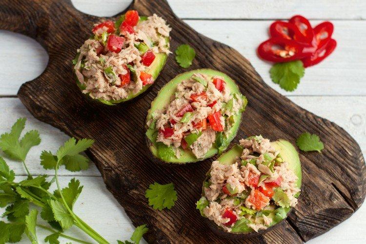 Mackerel and Avocado Fish Salad