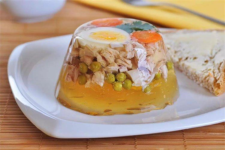 Aspic de pavo «Casero»